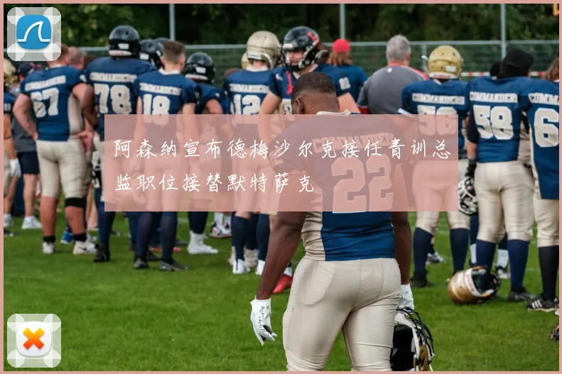 阿森纳宣布德梅沙尔克接任青训总监职位接替默特萨克